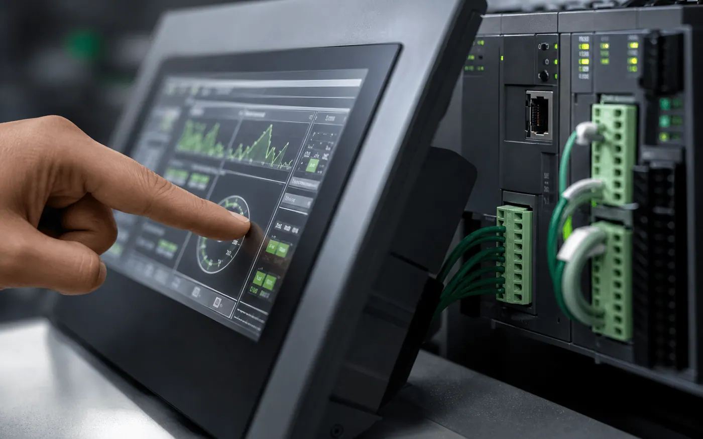 PLC HMI 차이 대표 이미지